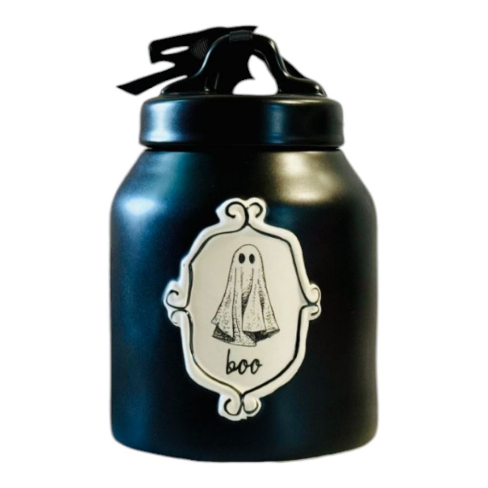 NWT Rae Dunn Ghost BOO Baby Halloween Canister New Design 2024 - Picture 2 of 4